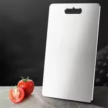 Stainless Steel Thickened Cutting Board Antibacterial Mildew-proof Kneading Dough Board Kitchen Fruit vegetable Cutting Board