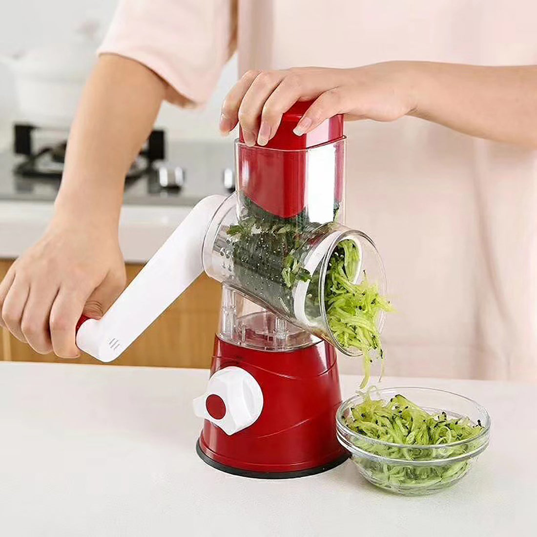 Multifunctional Vegetable Slicer Shredder Cutter