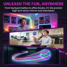 2026 Hand Controlled Flying Ball Boomerang Hover Ball Flying Spinner Toy with Magic LED Lights Fidget Toys