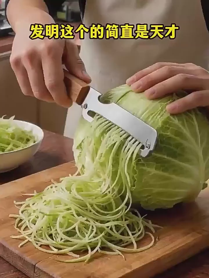 Kitchen Peeler Stainless Steel Vegetable Peeler with Wooden Handle for Peeling and Slicing Fruits and Vegetables Kitchen Tool